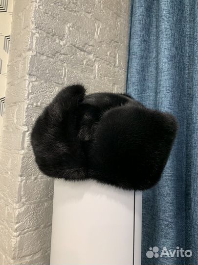 Норковая шапка мужская