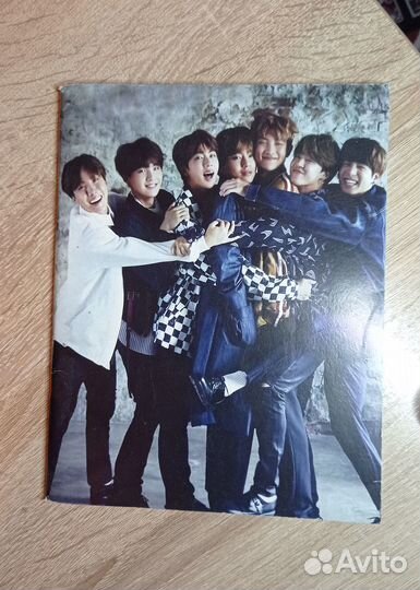 Школьная тетрадь в клетку с BTS 48 листов