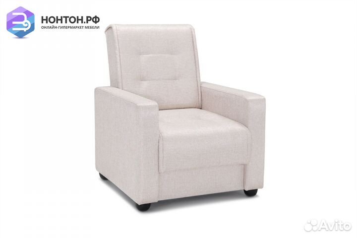 Кресло Лондон-2 рогожка бежевая