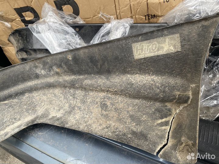 Накладки заднего бампера, губа Hiro prelude 4