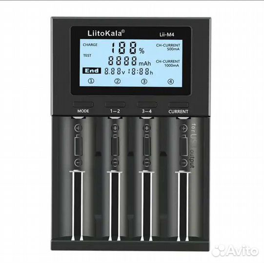 Зарядное устройство liitokala Lii M4+U1