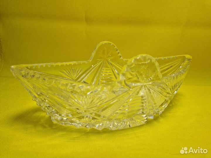 К.974 Конфетница Хрусталь