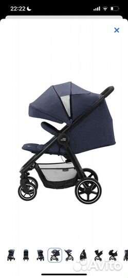 Коляска прогулочная britax roemer