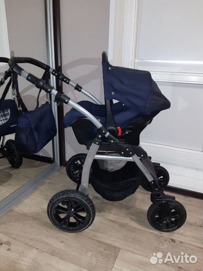 Коляска 3 в 1 Indigo (Доставка)