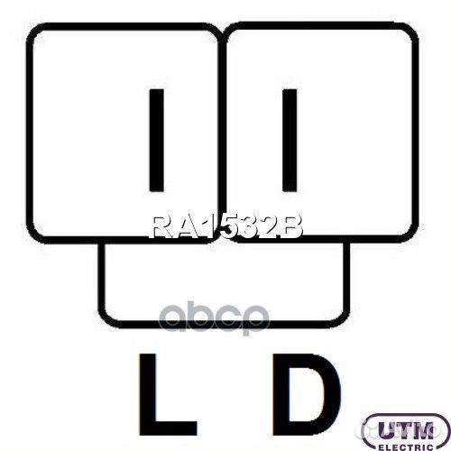 RA1532B Реле напряжения генератора RA1532B Utm