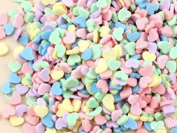 Посыпка кондитерская Сердечки