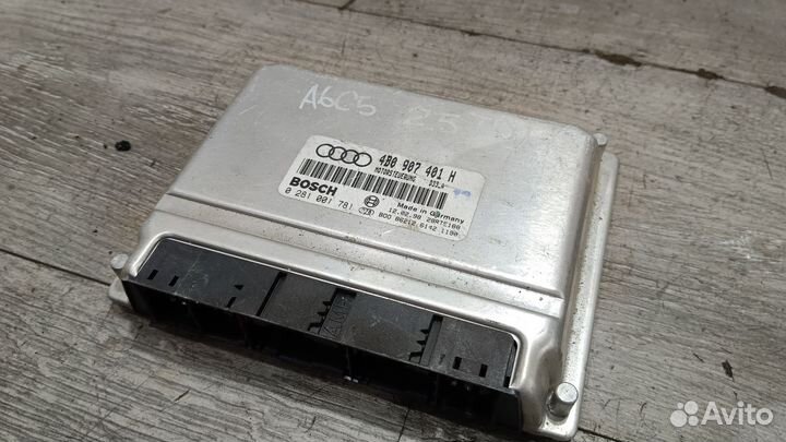 Блок управления двигателем для 2.5 TDI 4B0907401HP