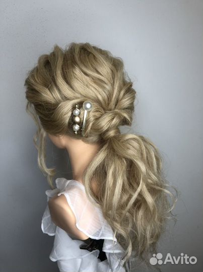 Вечерние и свадебные причёски