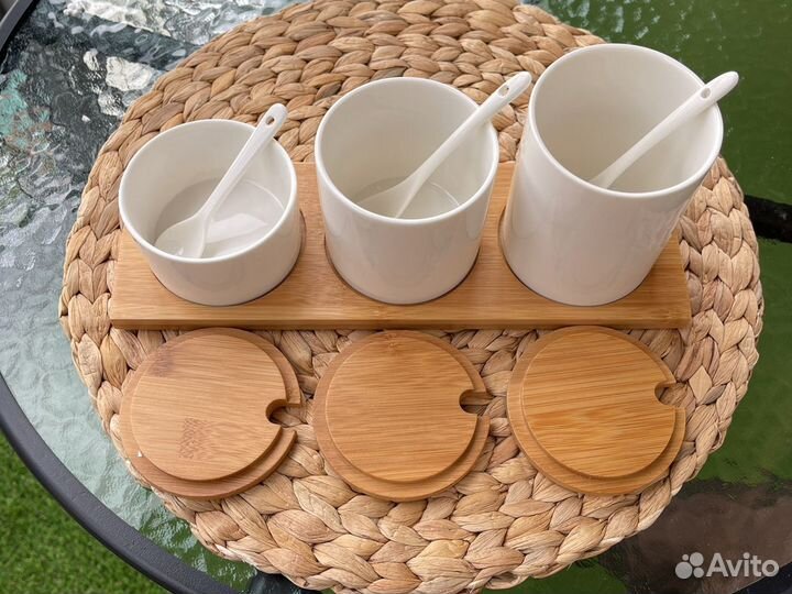 Набор баночек для специй