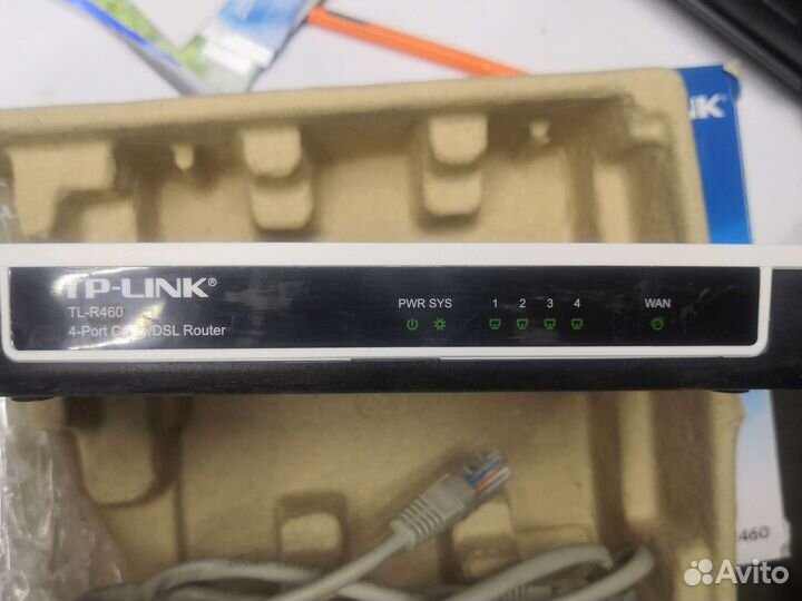 TP-link tl-r460 dsl роутер