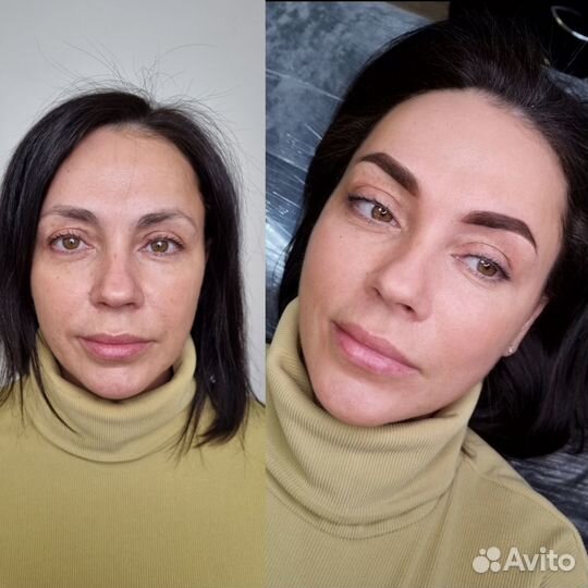 Перманентный макияж бровей, губ, век