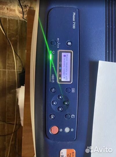 Принтер лазерный цветной А3 Xerox Phaser 7100DN