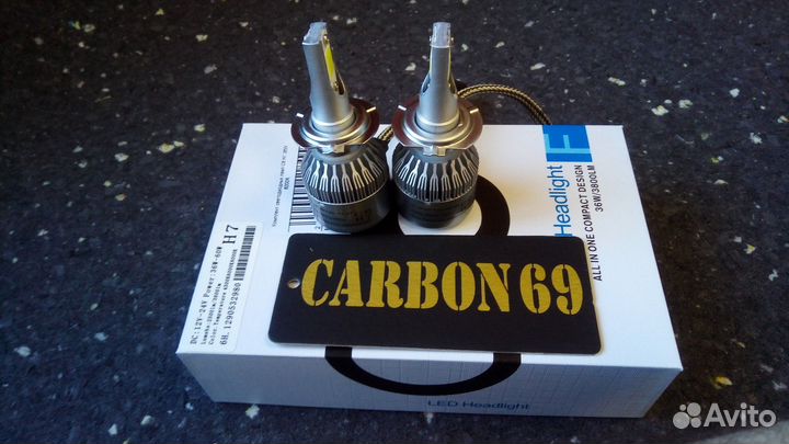 Светодиодные лампы C6 цоколь H7