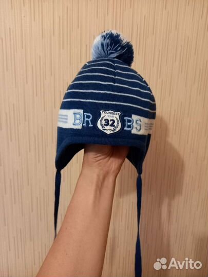 Шапка детская на мальчика