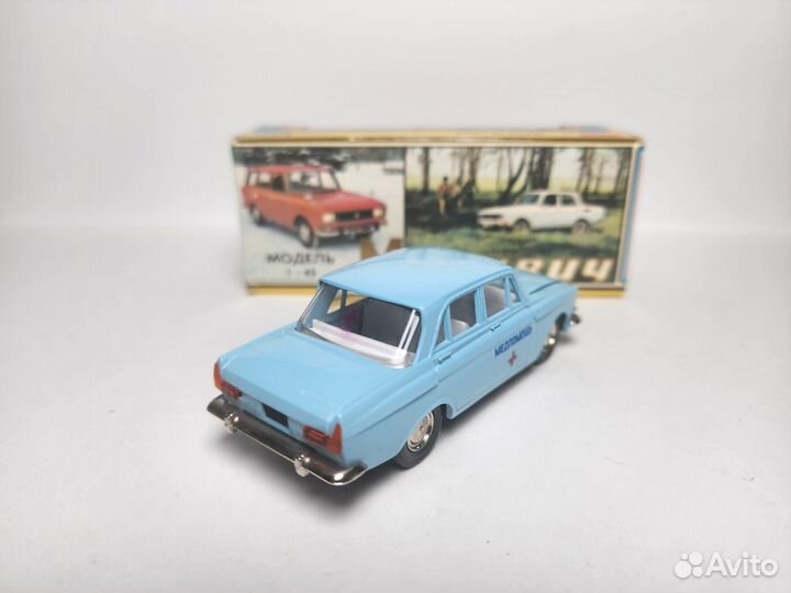 Москвич 408 А1 медпомощь СССР 1:43