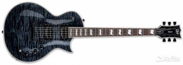ESP LTD EC-1000 piezo SEE thru Black