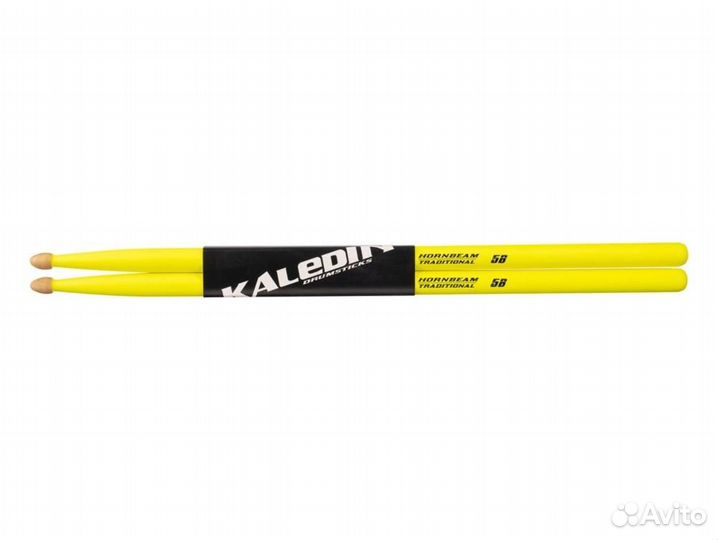 Kaledin Drumsticks 7klhbyl5B Yellow 5B - Барабанны