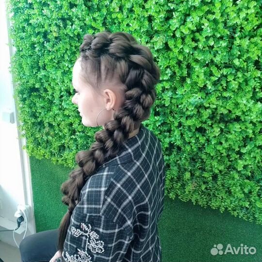 Афрокосы,Кудри, Брейды в хвост, de и se косы