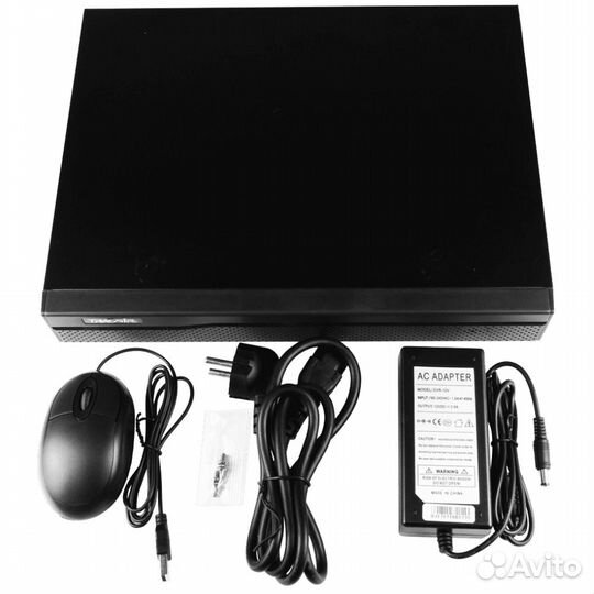 IP-видеорегистратор trassir NVR-1104P V2 с питание