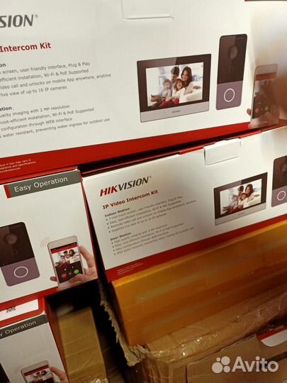 Домофон hikvision kit DS-KLS603-p(c)