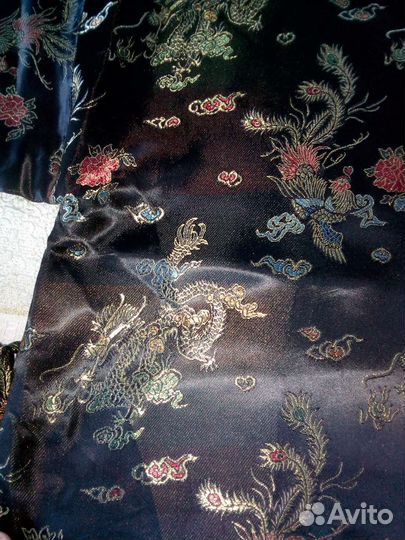 Шелковый халат