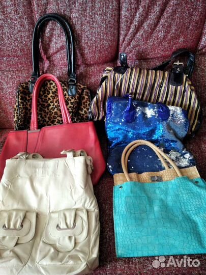 Cумки б/у цена за все