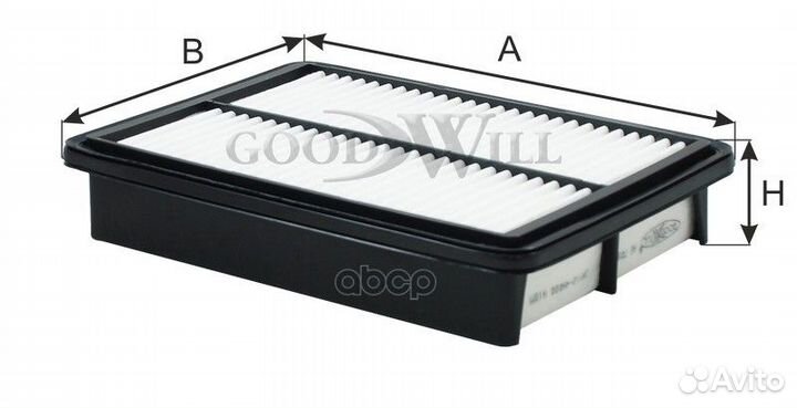Фильтр воздушный AG709 Goodwill