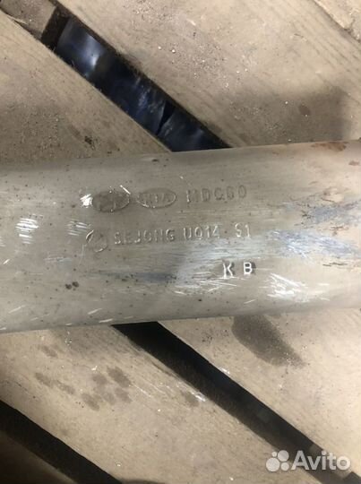 Резонатор на Kia Rio 3