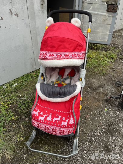 Санки коляска ника 7 2