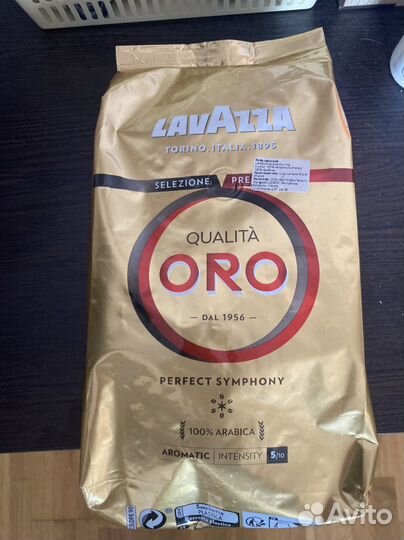 Кофе в зернах lavazza ORO Италия 1 кг