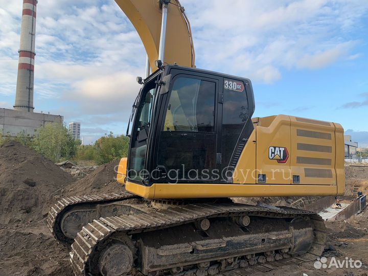 Стекло для caterpillar 330 gc