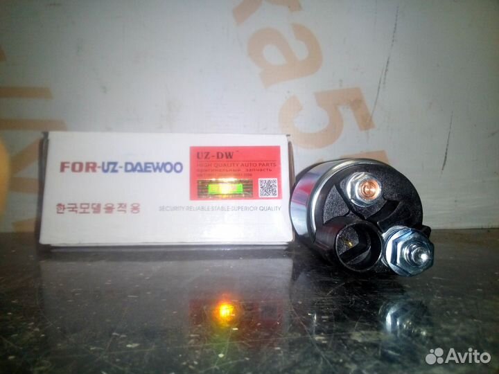 Втягивающее реле стартера Джентра Кобальт Равон R4