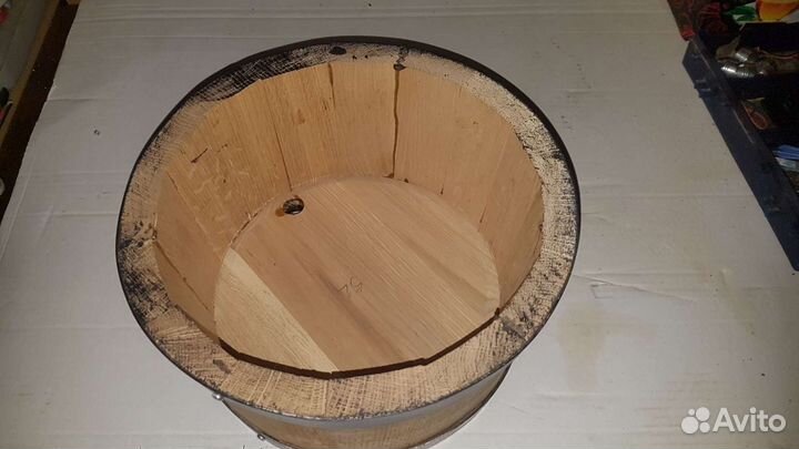 Горшок цветочный дубовый