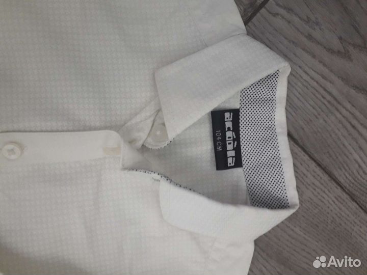 Рубашка белая Аcoola 104