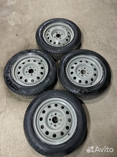 Зимние колеса в сборе r14 ваз
