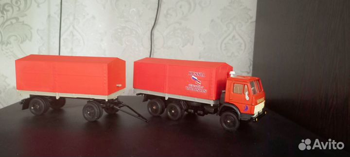 Камаз 5320 с прицепом