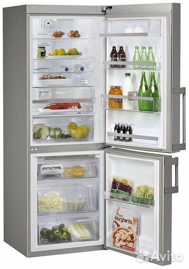 Холодильник Bauknecht KGN 5887 нержавеющая сталь