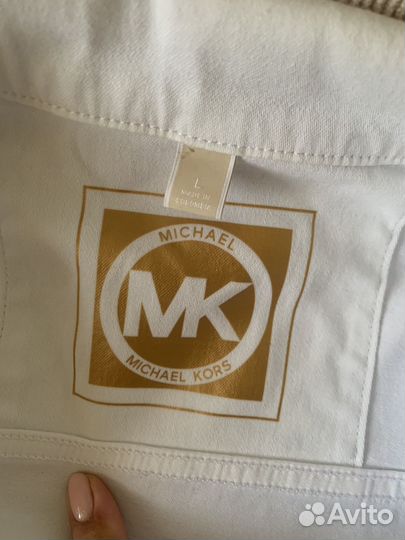 Джинсовка michael kors, белая, оригинал, L