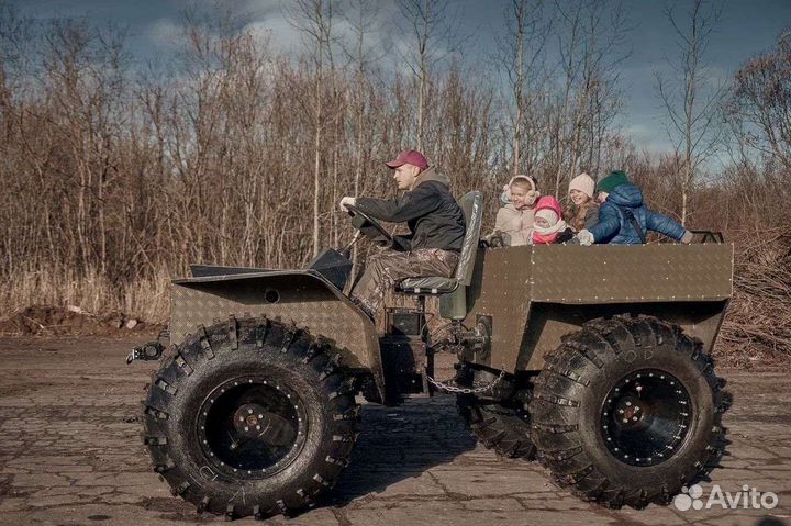 Каракат Снегоболотоход Вездеход Амфибия Переломка