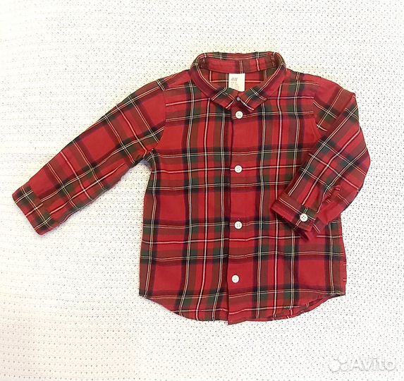 Рубашка для мальчика H&M 80