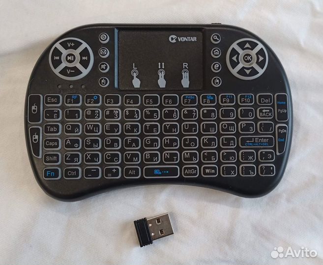 Беспроводная клавиатура ду тv приставки Android