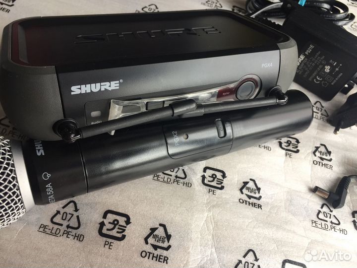 Вокальная радиосистема Shure PGX24/beta58 микрофон