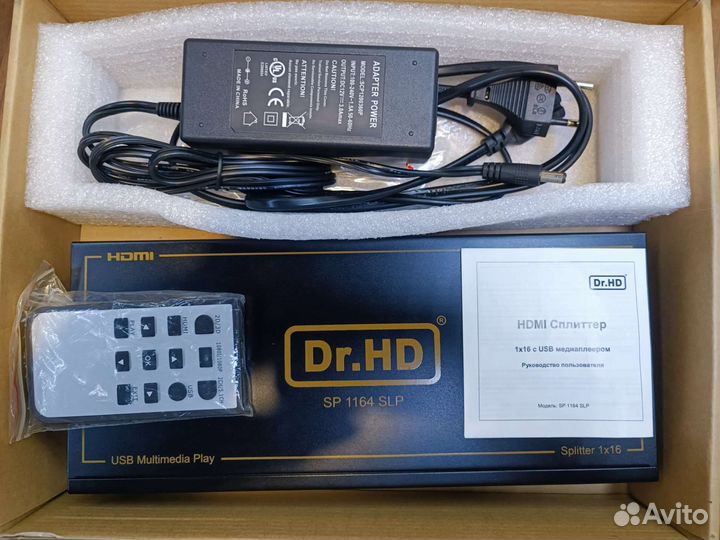 Hdmi сплиттер 1x16 с медиаплеером / Dr.HD SP 1164
