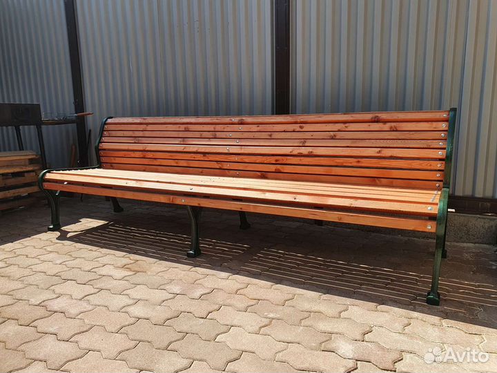 Чугунная скамья СССР