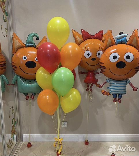 Доставка гелиевых шаров круглосуточно