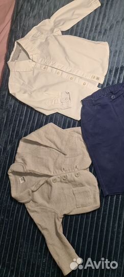 Бруки, рубашки, пиджаки для мальчика74- 80