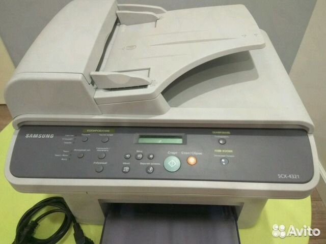Мфу лаз ч/б б/у samsung SCX-4321