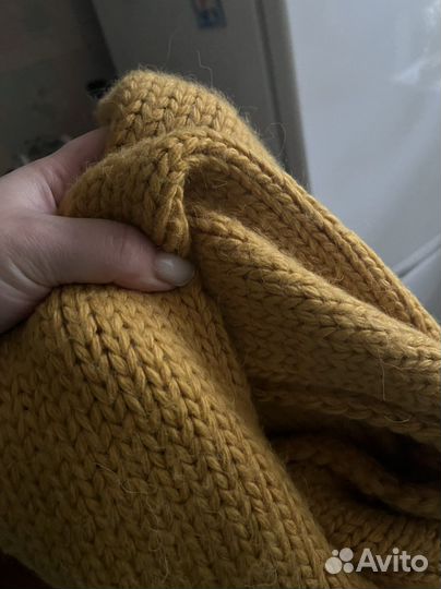 Женский комплект шапка и снуд