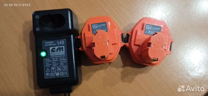 Зарядное устройство шуруповерт 14V