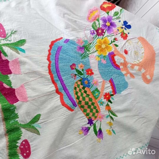 Изделия с вышивкой времён СССР винтаж